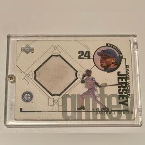 1999 Upper Deck Ken Griffey Jr. Game Jerseys card